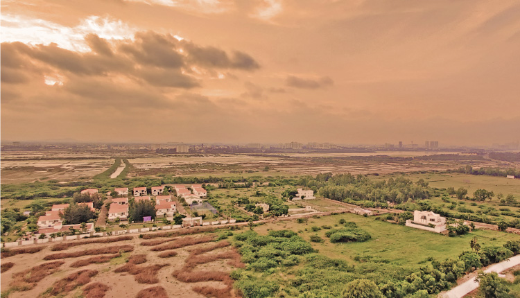 lagoon facing apartments